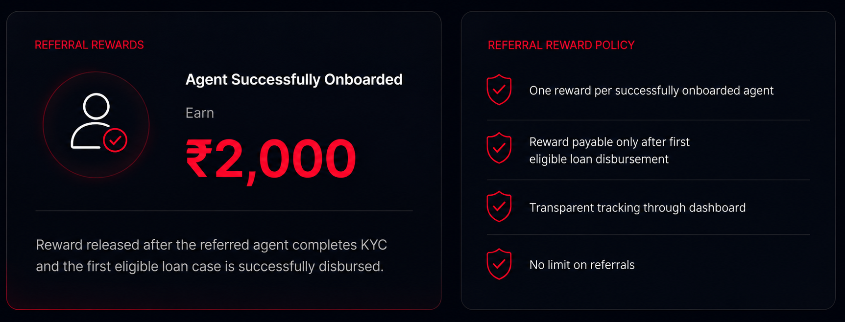 Referral Rewards and Policy